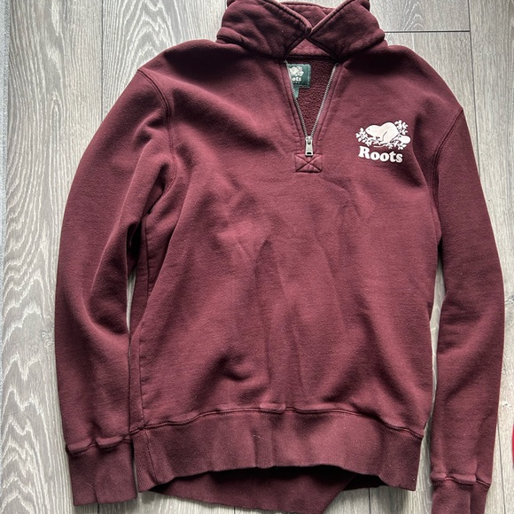 Roots 1/4 zip sweater - Picture 2 of 3